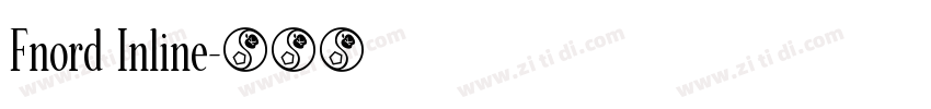 Fnord Inline字体转换